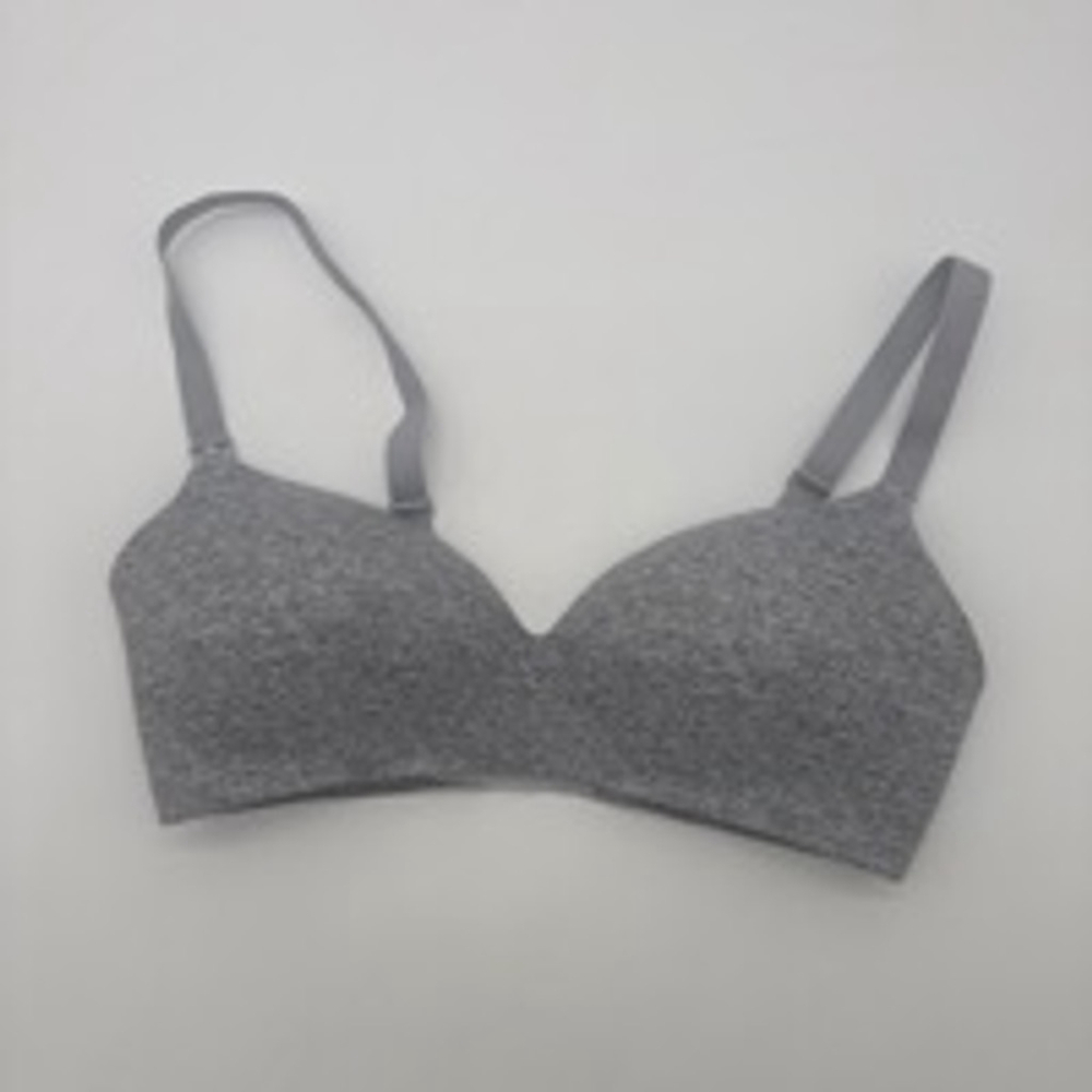 SOMA Gray Enbliss NURSING Wireless Bra Size 36D